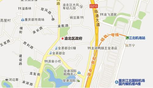 重庆渝北区地图高清版可放大，重庆渝北区地图详细地图