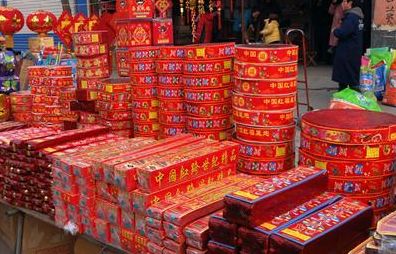 放鞭炮的声音，鞭炮声音效超大声