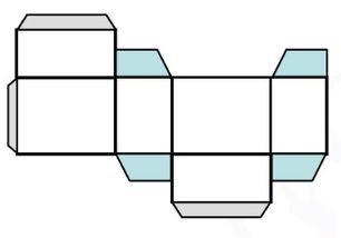 制作长方体的步骤，制作长方体模型