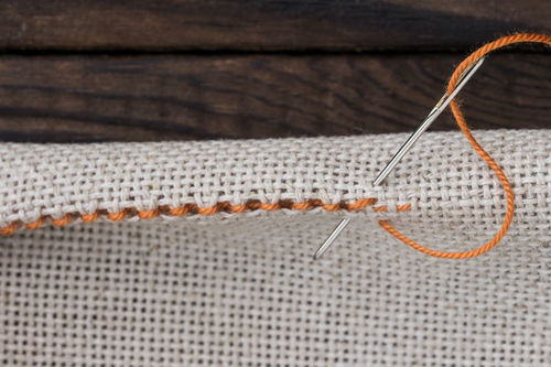 手工锁边针法视频教程，手工锁边针法