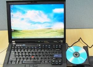 笔记本电脑怎么放光盘里面的视频，联想笔记本怎么放光盘进去