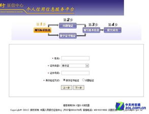 查询个人征信官网，查询个人案底