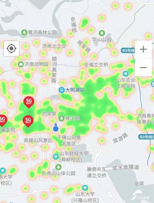 5g地图导航，5g地图标注