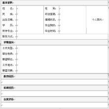 学历简历怎么写 范本，个人简历电子版填写