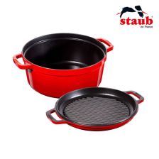 staub珐琅铸铁锅价格，staub珐琅铸铁锅可以用电磁炉