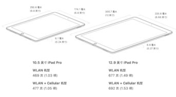 ipadpro尺寸11是多少厘米，ipadpro尺寸12.9是多少厘米