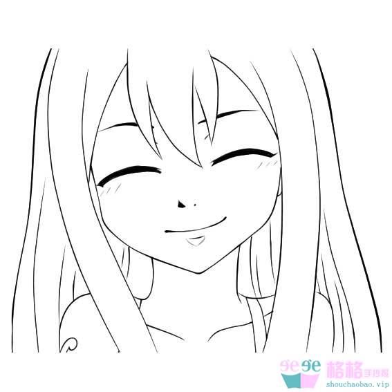 女孩简笔画，女孩简笔画 卡通 可爱