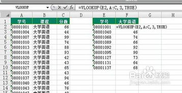 excel函数vlookup用法视频，excel函数vlookup用法填充