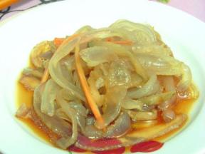 拌海蜇丝放什么调料，拌海蜇头的做法