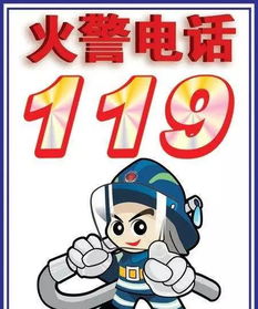 火灾电话是12119还是96119，火灾电话是119吗
