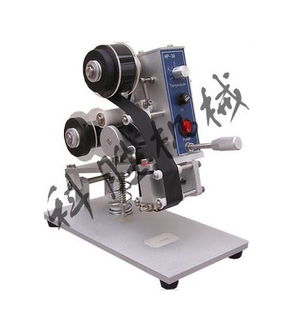 手动打码机怎么安装打码纸，手动打码机怎么换墨