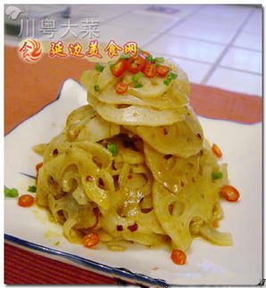 拌藕片的做法，凉拌藕片