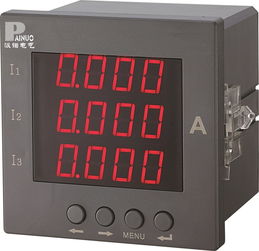 三相电流表与电流互感器的接线图，三相电流表接线图