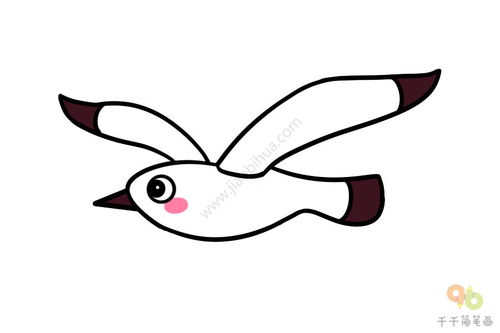 海鸥怎么画 简笔画，海鸥怎么画简单又好看