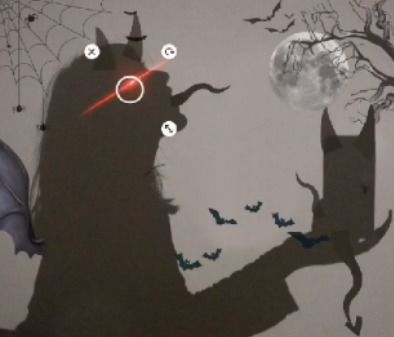 抖音恶魔眼睛特效红光，抖音恶魔眼睛特效在哪里