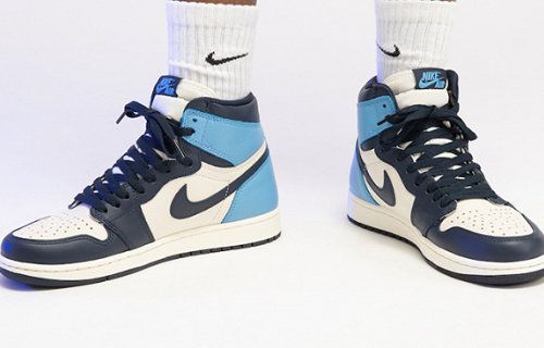 aj北卡蓝联名正品要多少钱，aj1北卡蓝真假