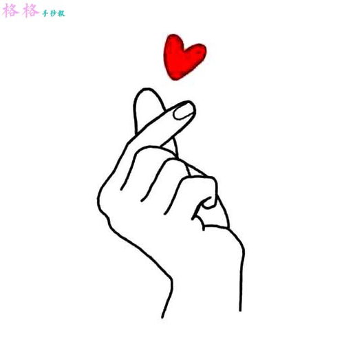 比心手势表情符号复制，比心手势表情符号输入法