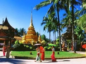 西双版纳旅游点分报地图，西双版纳旅游点方位图