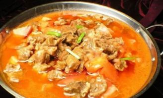 羊肉跟柿子能一起吃吗