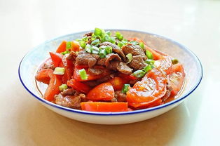 西红柿炒牛肉
