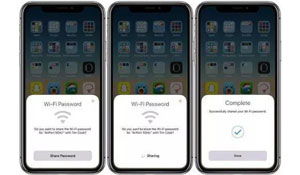 iphone共享wifi密码
