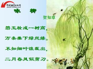 咏柳古诗