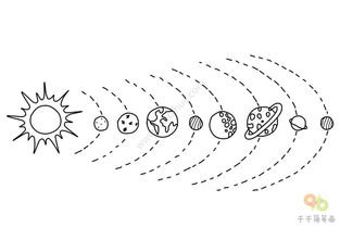 银河简笔画
