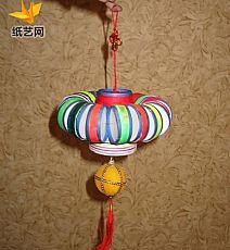 用纸杯做灯笼手工的简单做法?