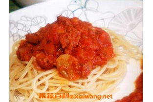 各种意大利面酱的做法