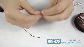 鱼线怎么挂在鱼竿上图解