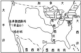 密西西比河流向和注入
