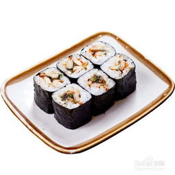 做寿司需要的材料
