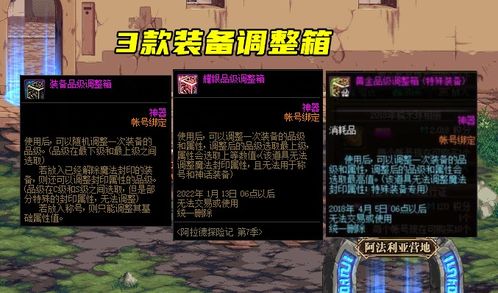 装备品级调整箱
