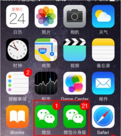 苹果手机怎么分身

