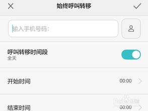 华为手机呼叫转移在哪里设置