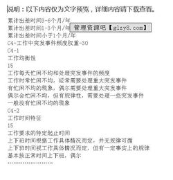 岗位评价
