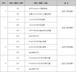 职称计算机考试科目
