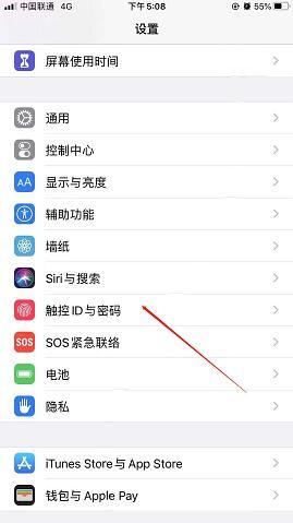 苹果手机怎么设置密码锁屏
