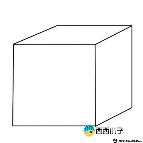 正方体怎么画
