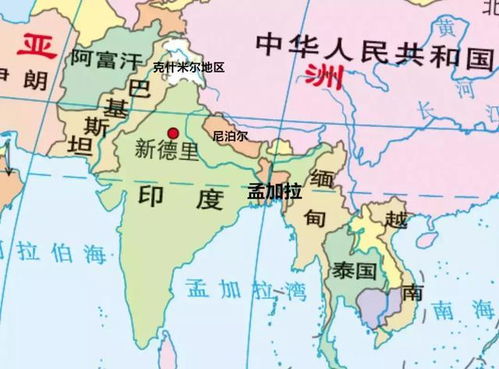 印度和巴基斯坦是中东国家吗?