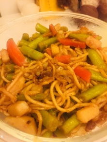 土豆豆角焖面
