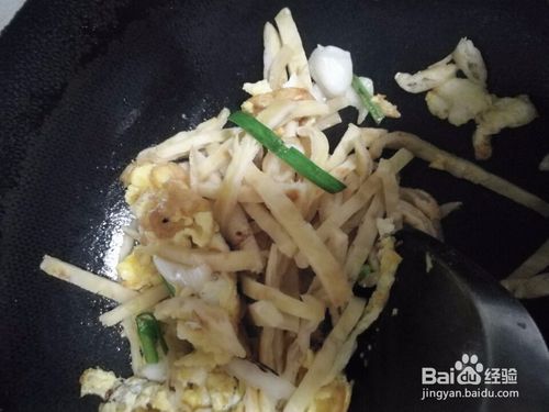 饼丝怎么炒好吃
