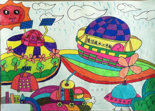 科技画简单又好看的
