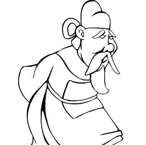 古代的诗人怎么画