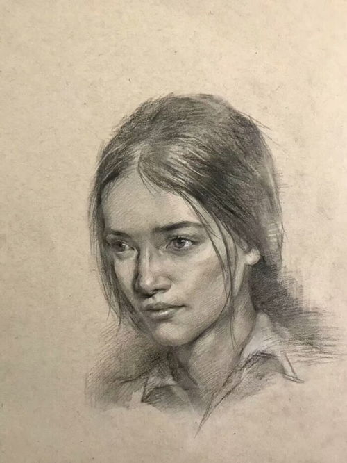 素描人头
