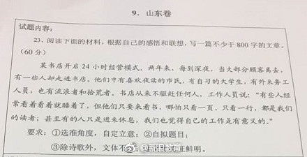 爱国作文题目
