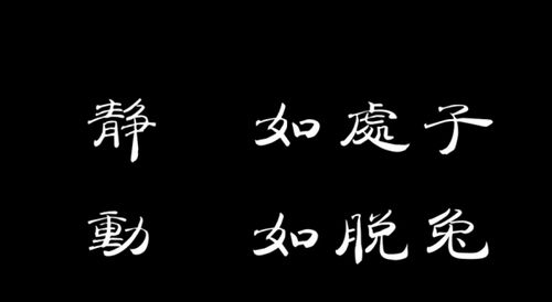 动如脱兔是什么意思
