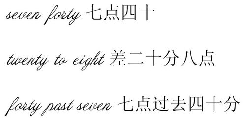 7点用英语怎么说
