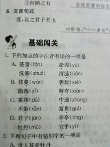 爱莲说拼音版
