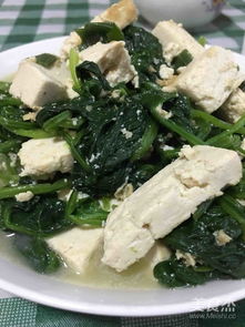 菠菜炖豆腐怎么做